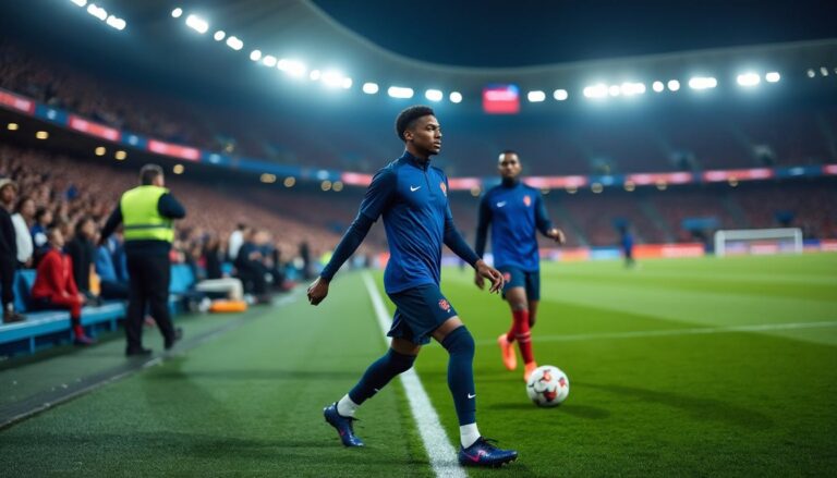 découvrez comment deschamps façonne l'attaque des bleus pour la coupe du monde 2026 avec olise, mbappé, cherki et d'autres talents prometteurs.
