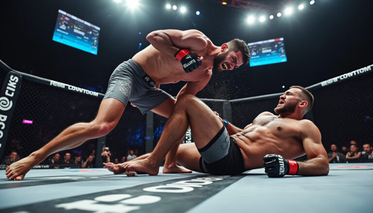 découvrez l'histoire dramatique d'un combattant de mma qui met fin à sa carrière après un coup de tête fracassant porté par son rival, un événement marquant dans le monde du sport sur sport 365.