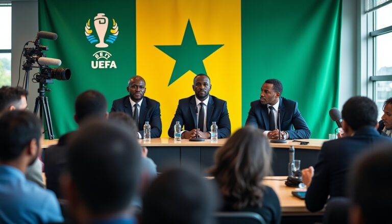 le sénégal adresse une dénonciation officielle à l'uefa et à son président aleksander čeferin dans un communiqué commun, au cœur des tensions liées à la coupe du monde 2026.