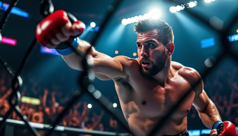 ciryl gane domine avec un ko spectaculaire, réaffirmant sa place parmi l'élite du mma.