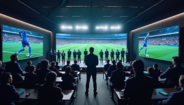 lombron sports annonce la nomination de denis bureau en tant que nouveau président de la section football, marquant un nouveau chapitre pour le club.