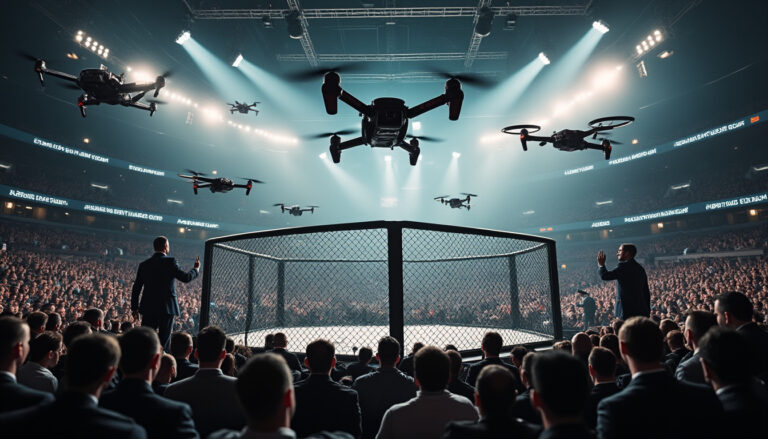 découvrez comment des drones explosifs ont menacé le show mma organisé par donald trump, mettant en lumière les risques croissants de la menace aérienne lors des événements publics.