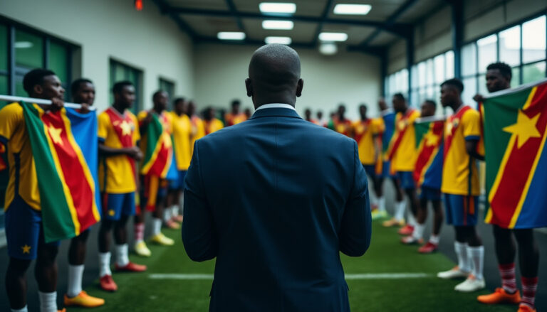découvrez comment félix tshisekedi motive l'équipe nationale des léopards de la rdc avant leur match décisif contre l'angleterre, un moment crucial pour le football congolais.