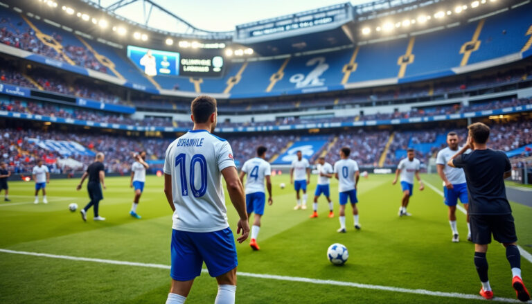 découvrez le parcours de julien duranville, le prodige de 20 ans de l'ol, en pleine quête de régularité sur les terrains de football.
