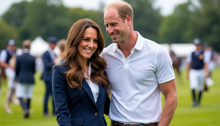 découvrez la complicité éclatante de kate middleton et du prince william lors de la royal charity polo cup, un événement caritatif mêlant élégance et solidarité.