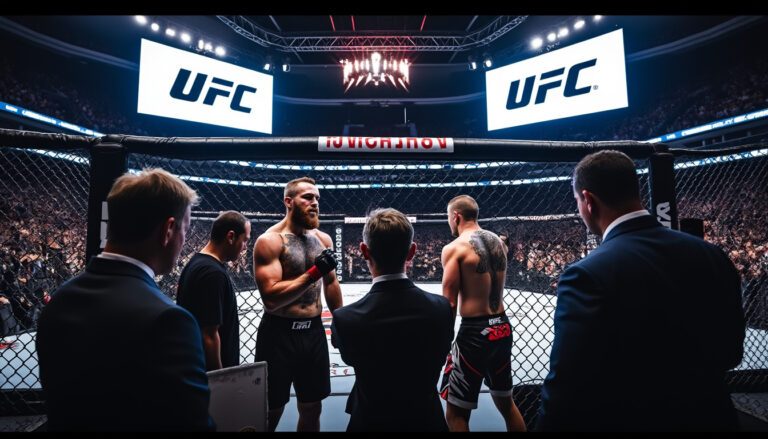 conor mcgregor fait son grand retour dans l’octogone à l’ufc 329 à las vegas, prêt à redevenir une légende du mma après une période d'absence.