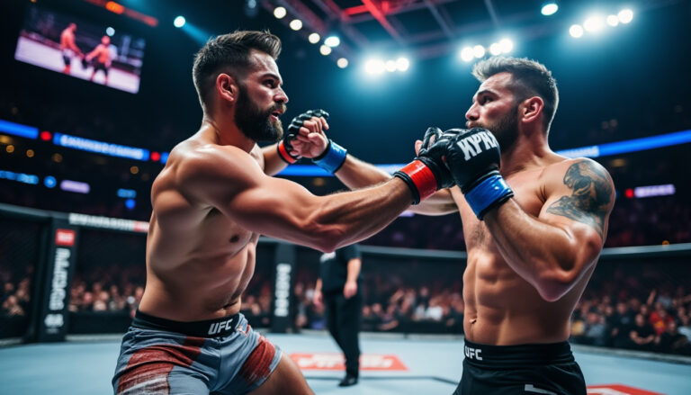 mma : plongez dans l'intensité du début du combat entre benoît saint denis et paddy pimblett, un moment clé à ne surtout pas manquer pour comprendre l'issue du match.
