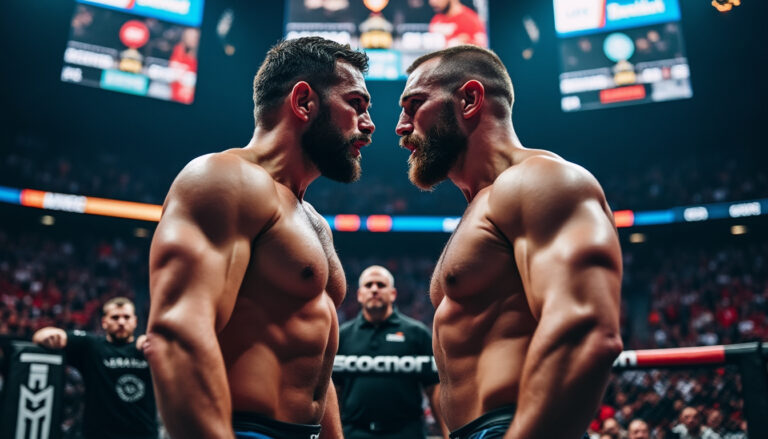 découvrez l'affrontement tant attendu entre benoît saint denis et paddy pimblett à l'ufc 329, où leurs parcours entrelacés se croisent pour un duel incontournable.