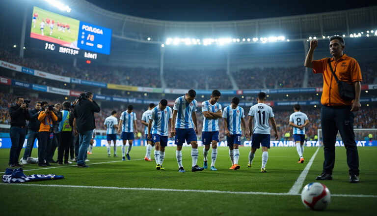 découvrez les critiques acerbes de la presse internationale envers la performance catastrophique de l'équipe paraguayenne de football, qualifiée de honte totale après un match désastreux.