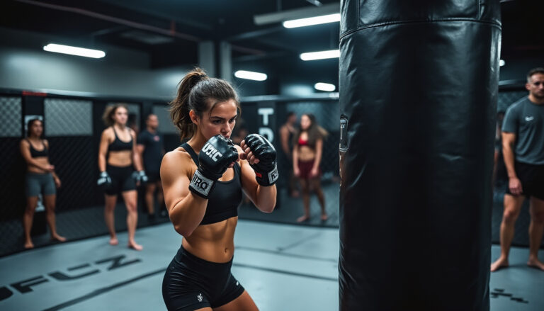 delphine benouaich rejoint l'ufc, réalisant un rêve avant ses premiers combats à paris dans le mma.