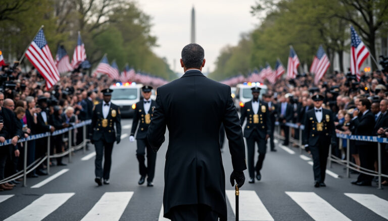 découvrez comment donald trump se montre avec éclat et sophistication dans les rues animées de washington, captivant l'attention et suscitant les réactions.
