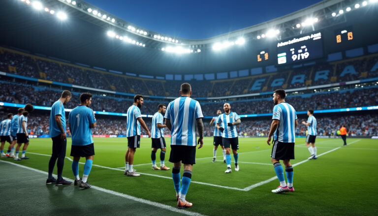 découvrez le match amical à buenos aires en octobre où messi a fait ses adieux à l'équipe argentine de football, marquant la fin d'une époque emblématique.